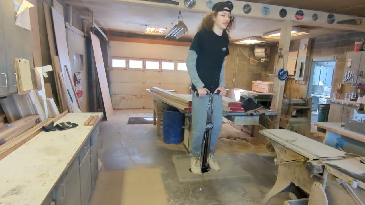 Day 24 Inside The Cabinet Shop?