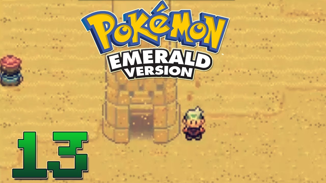 Let's Play Pokemon Emerald Part 13 - Mirage Tower