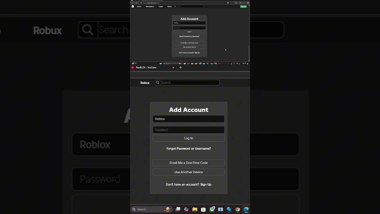 Как войти в свой аккаунт Roblox, если забыли пароль (2026) #roblox #shorts
