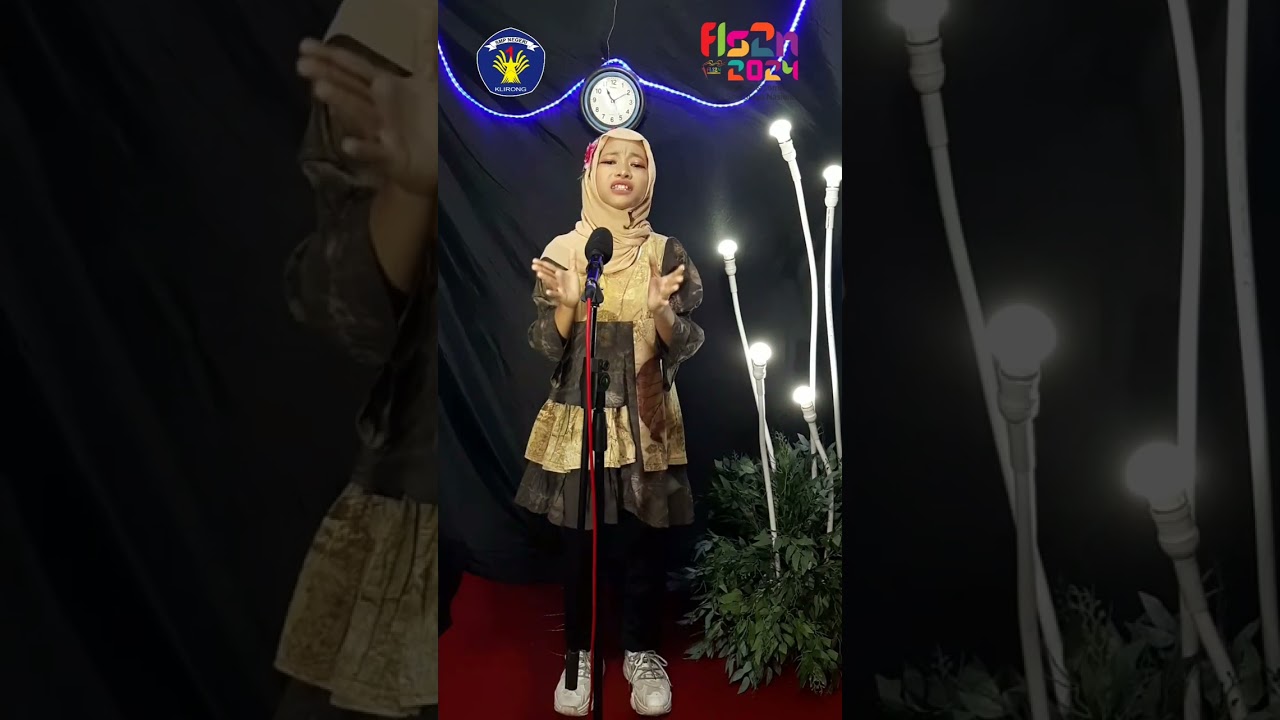 Khafsokh SMPN 1 Klirong FLS2N 2024 Menyanyi Solo - Hanya Rindu (Andmesh Kamaleng)