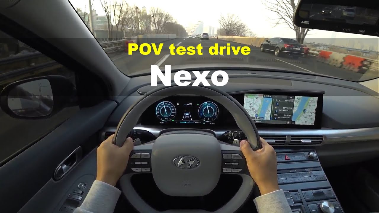 Hyundai Nexo POV test drive