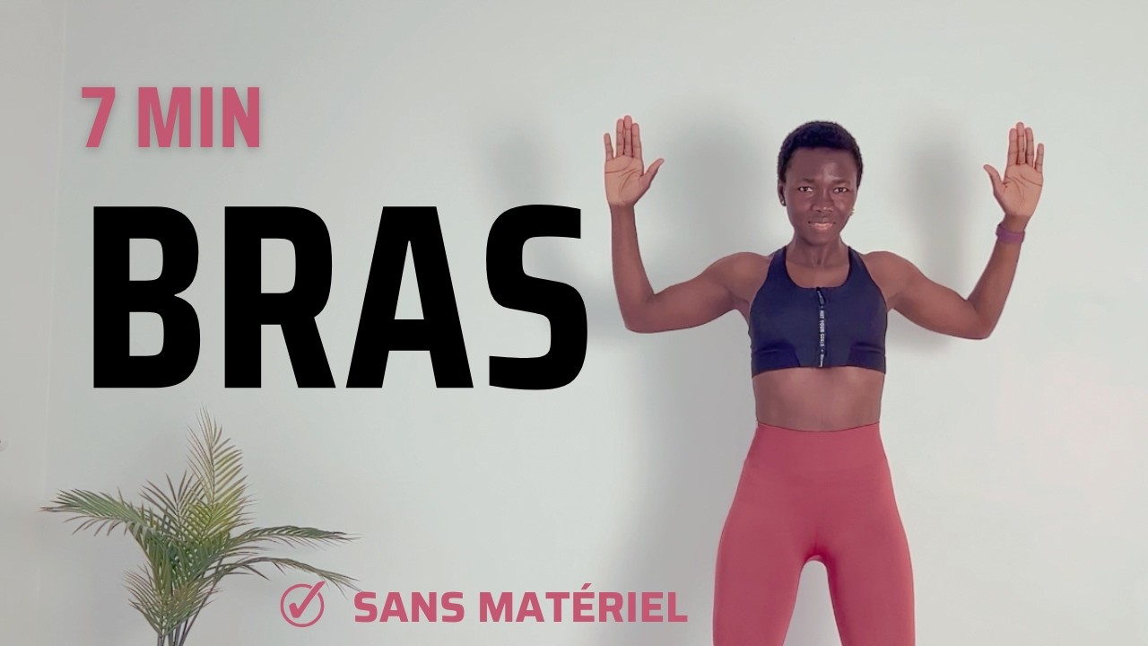 7 MIN BRAS TONIQUES &Agrave; LA MAISON 🔥 EXERCICES SIMPLES & EFFICACES SANS MAT&Eacute;RIEL