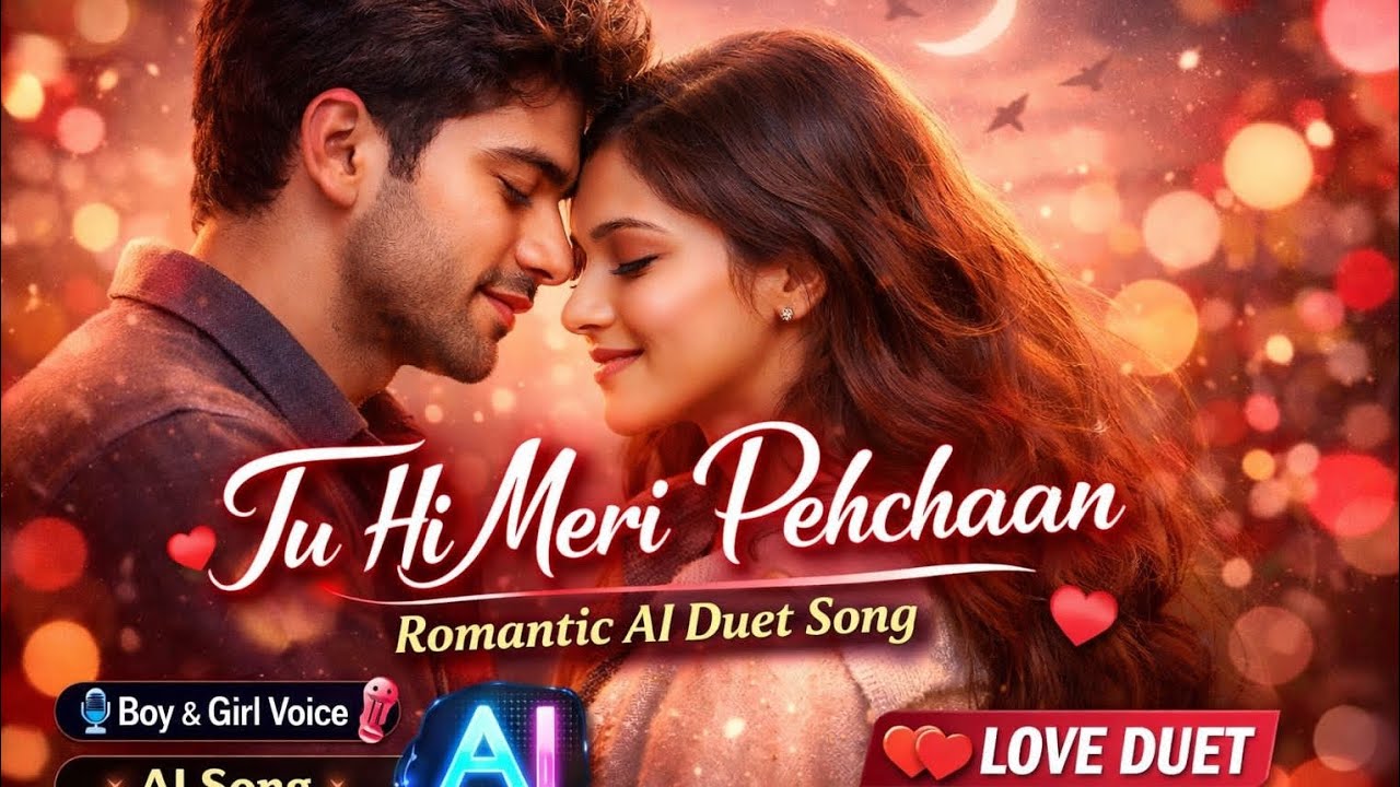 Tu Hi Meri Pehchaan ❤️ | Romantic AI Duet Song | Boy Girl Love Song | AI Song
