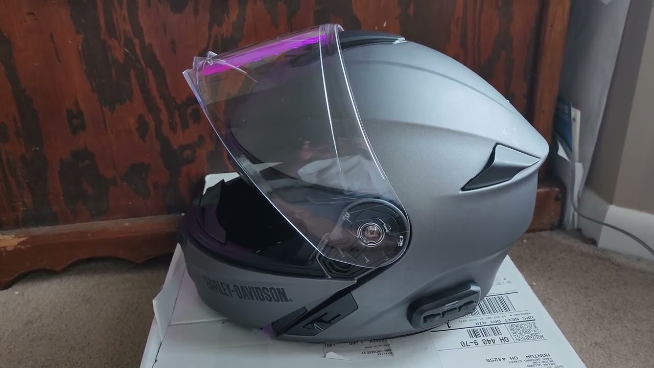 Инструкция по подключению Bluetooth-гарнитуры Sena OutRush-R к шлемам Harley Davidson или другим ...