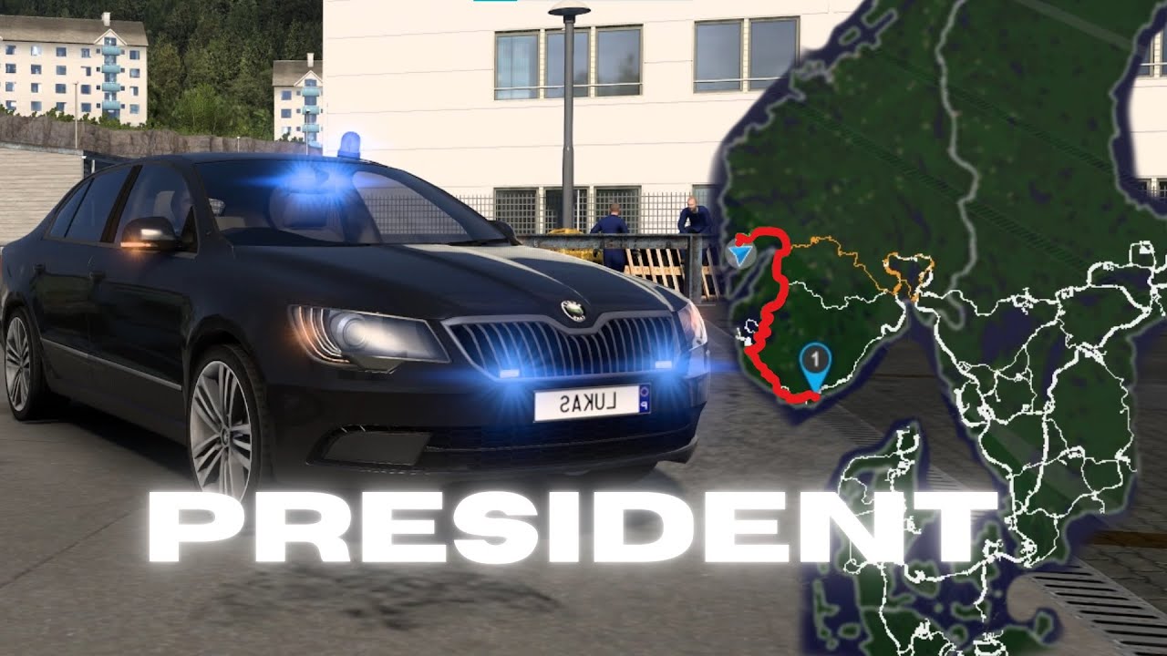 I Became The President's Personal Driver in ETS2!