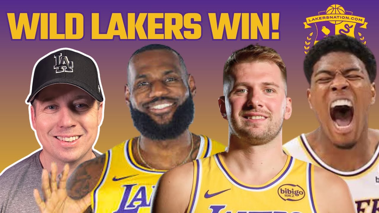 Lakers COME BACK To Beat Mavs, WHAT A FINISH!