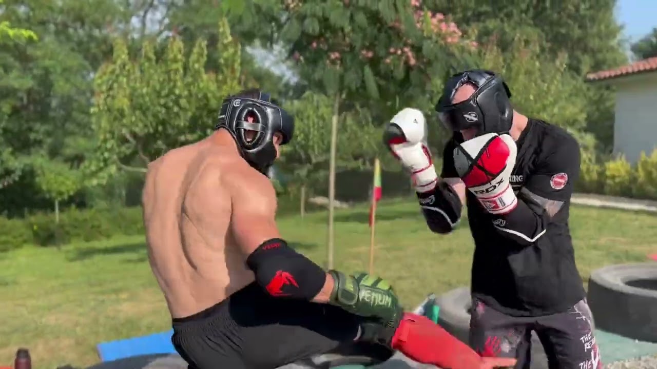 Lethwei Addiction Traditional CAMP 2024   Some Fighting Drills  by Christian Wilmouth