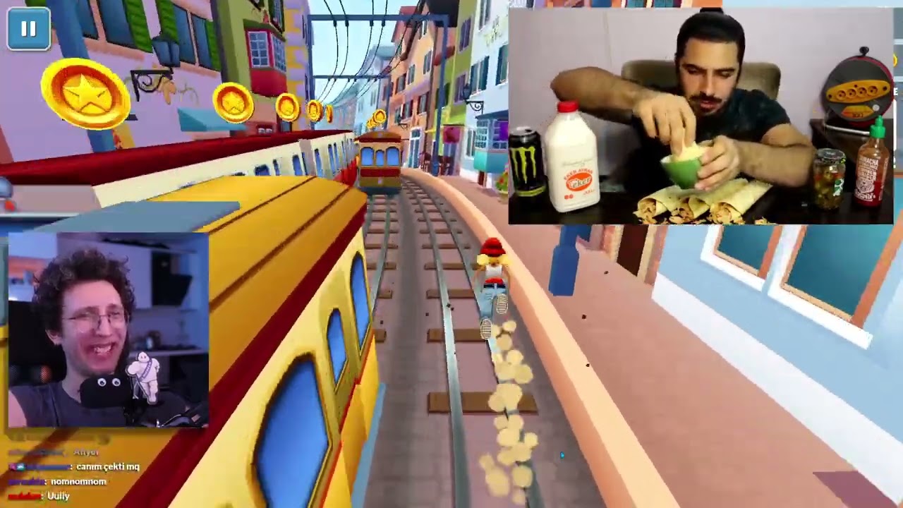 Yemek Eşkiyası ve Subway Surfers