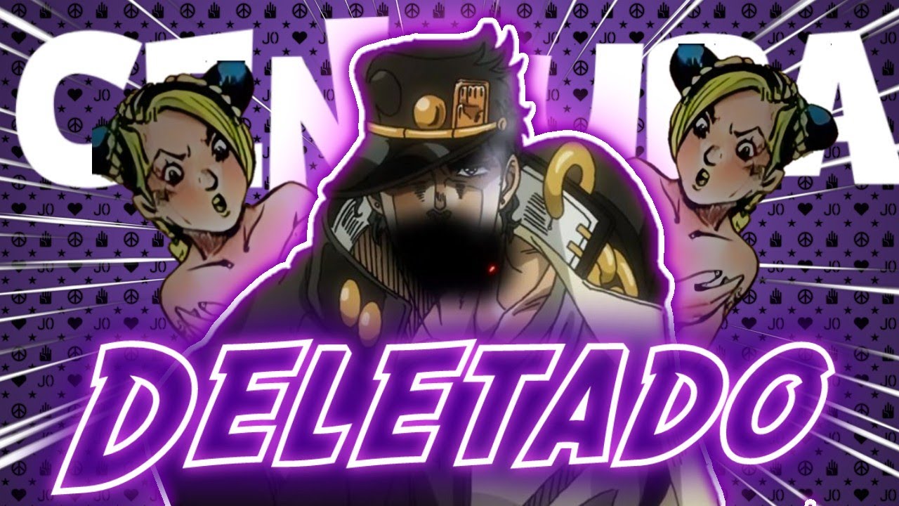 Cenas REMOVIDAS do anime de JOJO