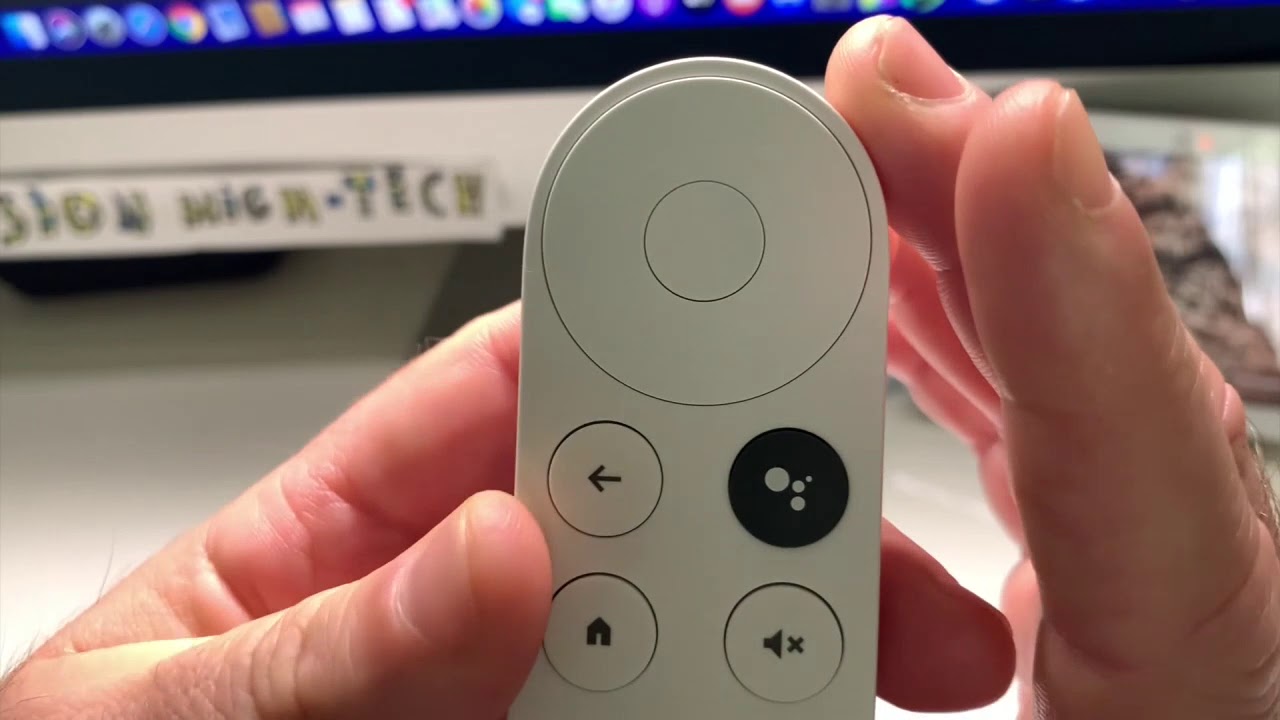 ChromeCast Google TV : Google Assistant premier démarrage accessible configuration TalkBack