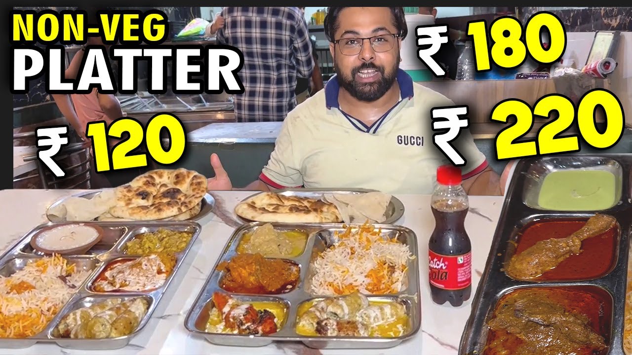 YAHA MILTE HE SABSE SASTE NON-VEG PLATTERS| AL-KHATIR CHOTI DEG WALE| PURANI DELHI| CHICKEN PLATTERS