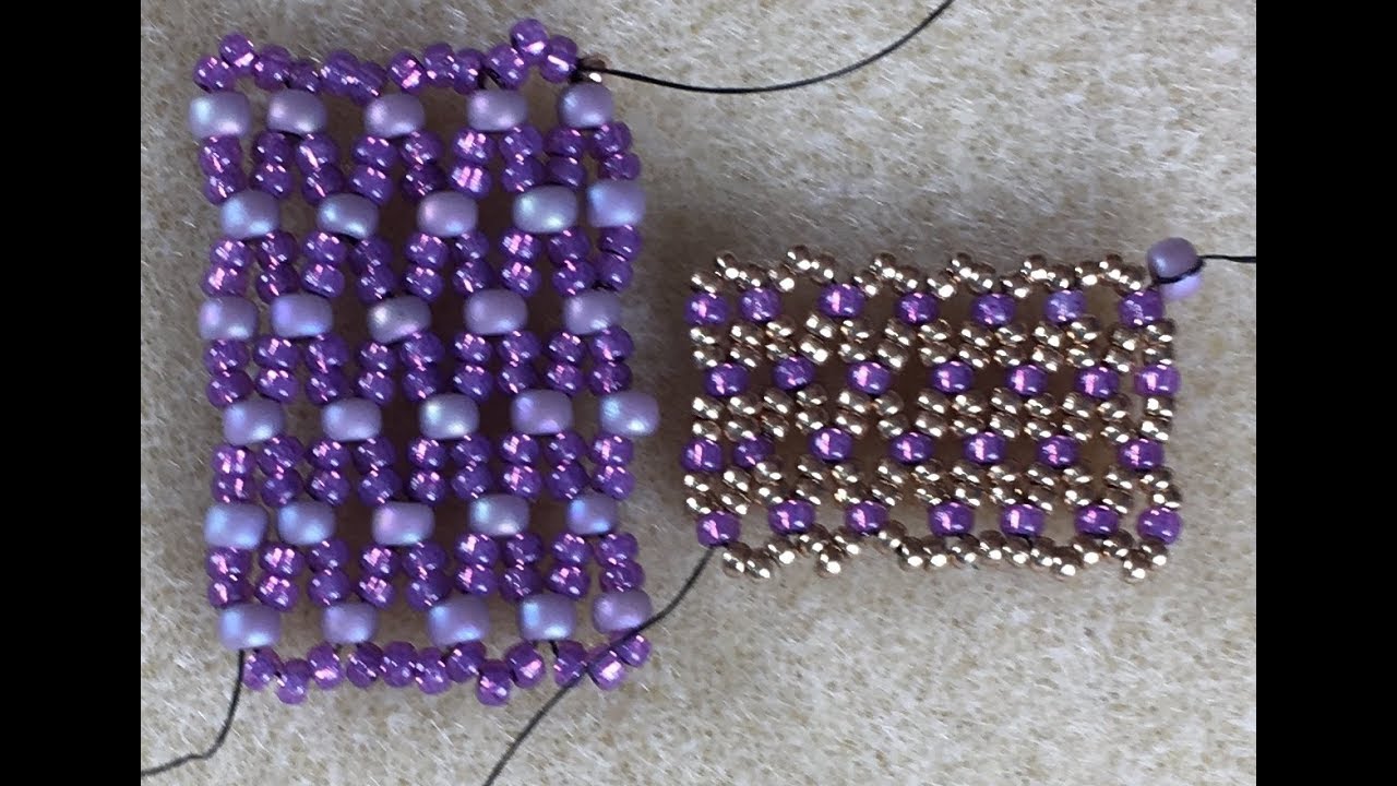 Basic Beaded Netting Technique (Part 1)