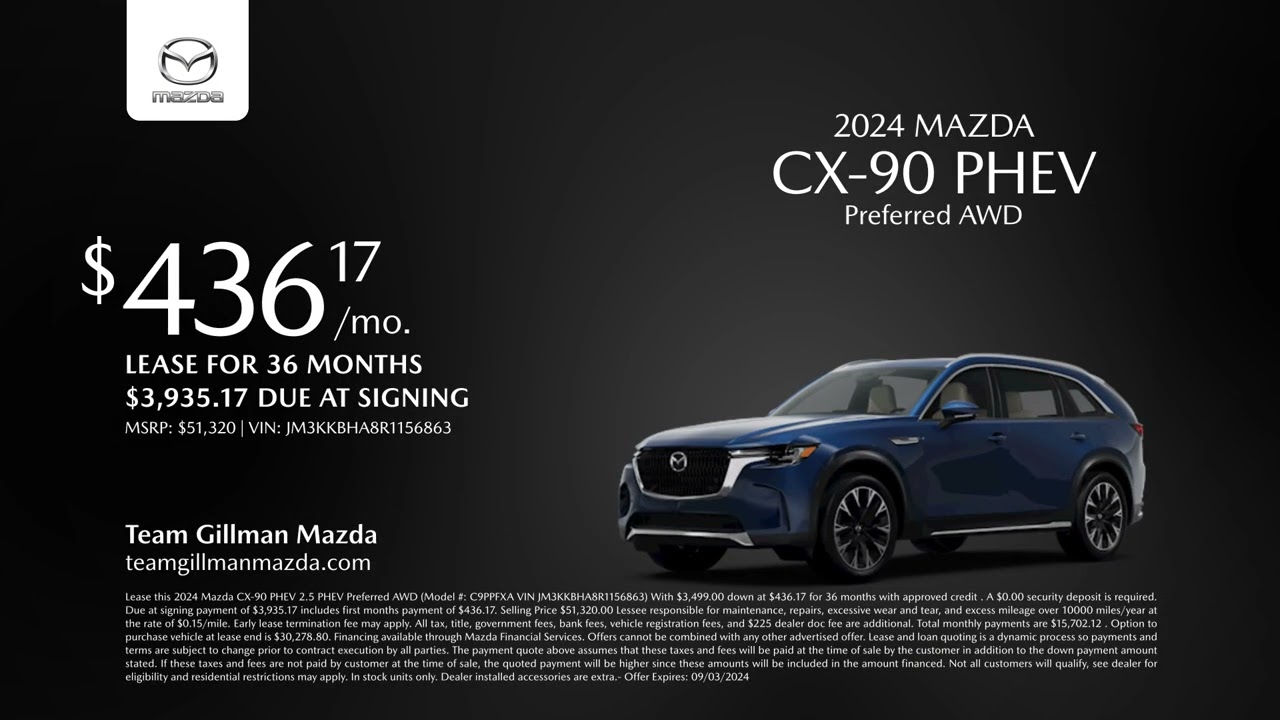 Mazda CX-90 PHEV 08/21/2024 4213918