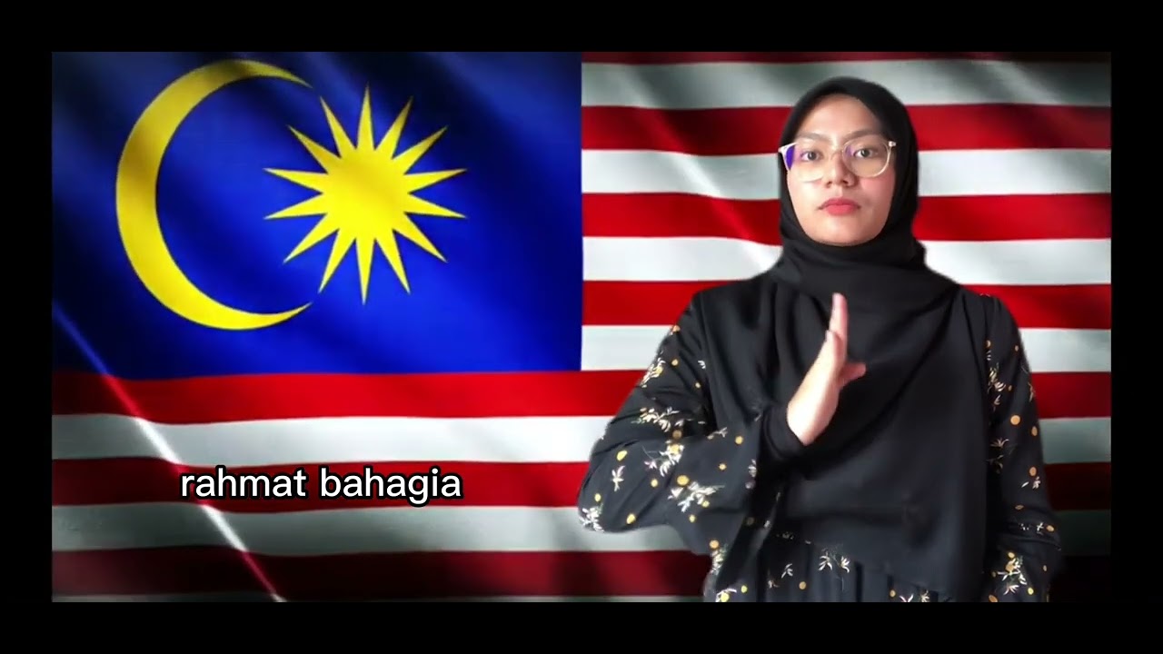LAGU NEGARAKU DALAM KOD TANGAN BAHASA ISYARAT (KTBM)
