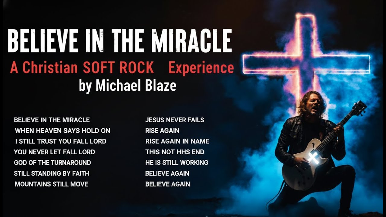 BELIEVE IN THE MIRACLE – Michael Blaze | CHRISTIAN ROCK Anthem of FAITH, HOPE & WORSHIP Collection