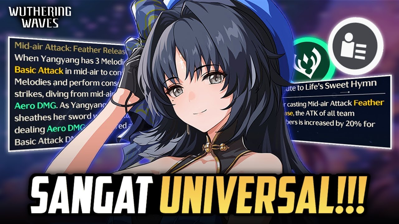 JADI ICON GAME MASA GA DIBUILD?? Guide Yangyang | Wuthering Waves