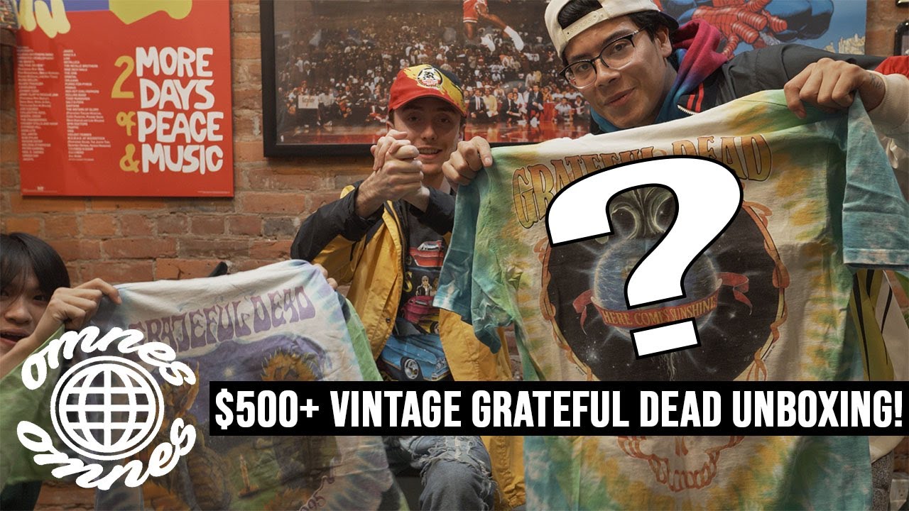 $500+ Vintage Grateful Dead Unboxing!