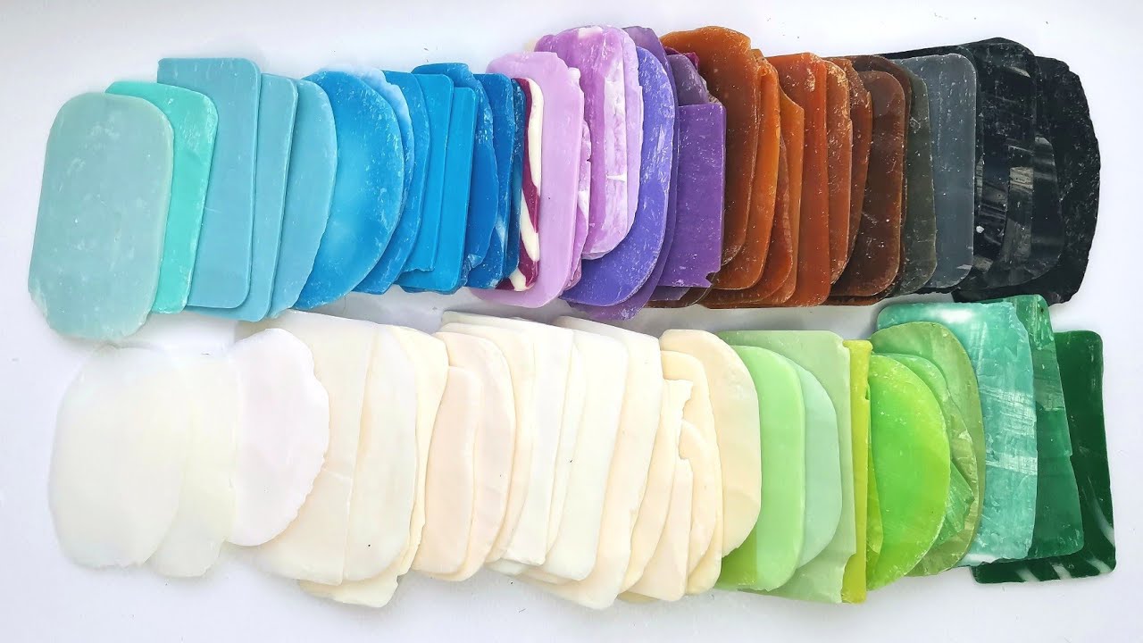 ASMR SOAP \ Breaking soap plates \ Crunchy sound