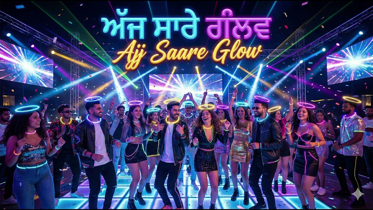 Ajj Saare Glow