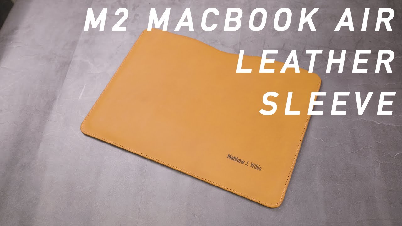 Italian Leather M2 MacBook Sleeve