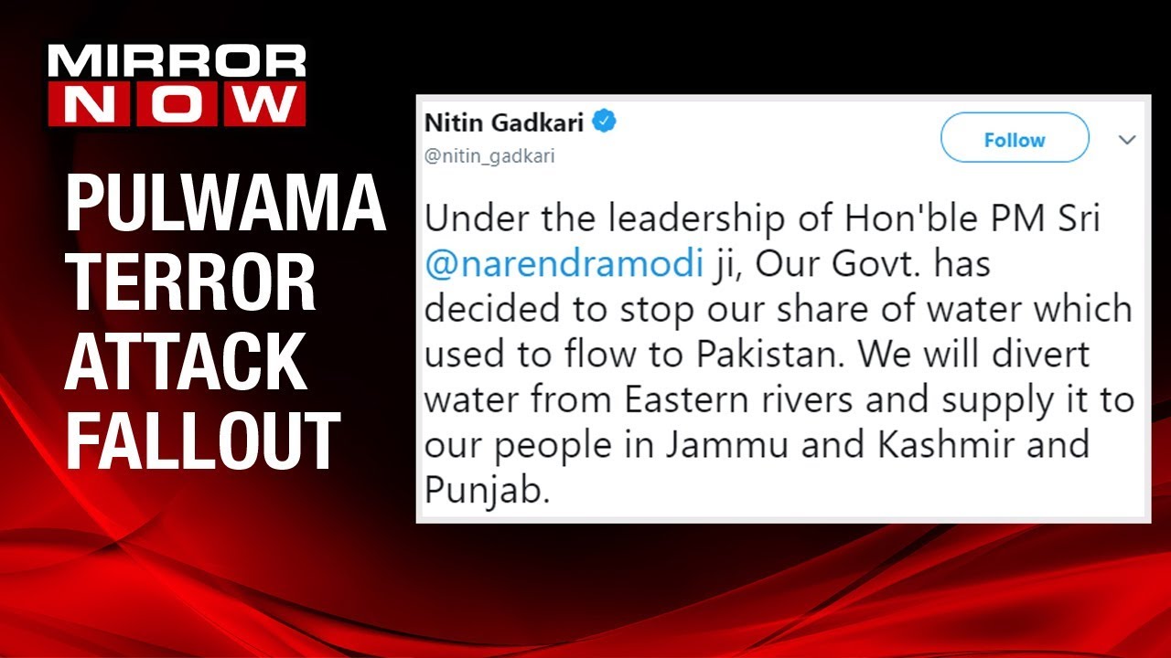 Modi government to stop Indus water flowing to Pakistan