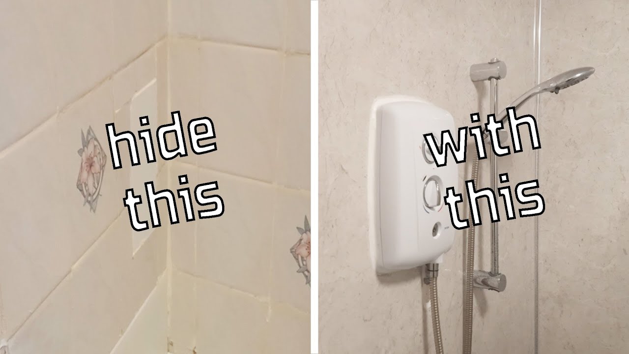 Fitting Shower Wall Panels over Tiles 🚿