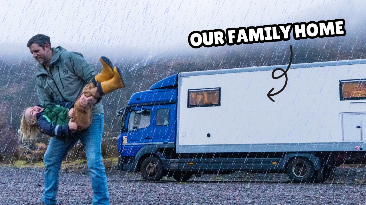 RAW & REAL: Our Crazy Life Living In The Back Of A Lorry In Scotland