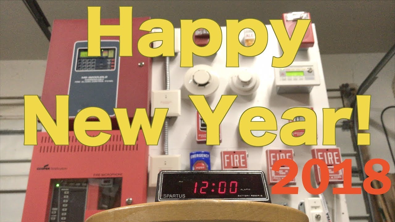 Happy 2018 New Year! | Setting off EVERYTHING!