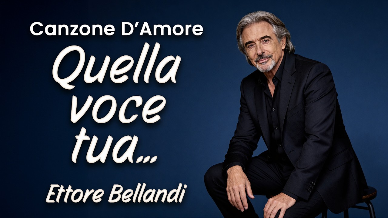 🎵 Una canzone per chi chiude gli occhi… e sente ancora quella voce – “Quella voce tua…” – Ettore B.