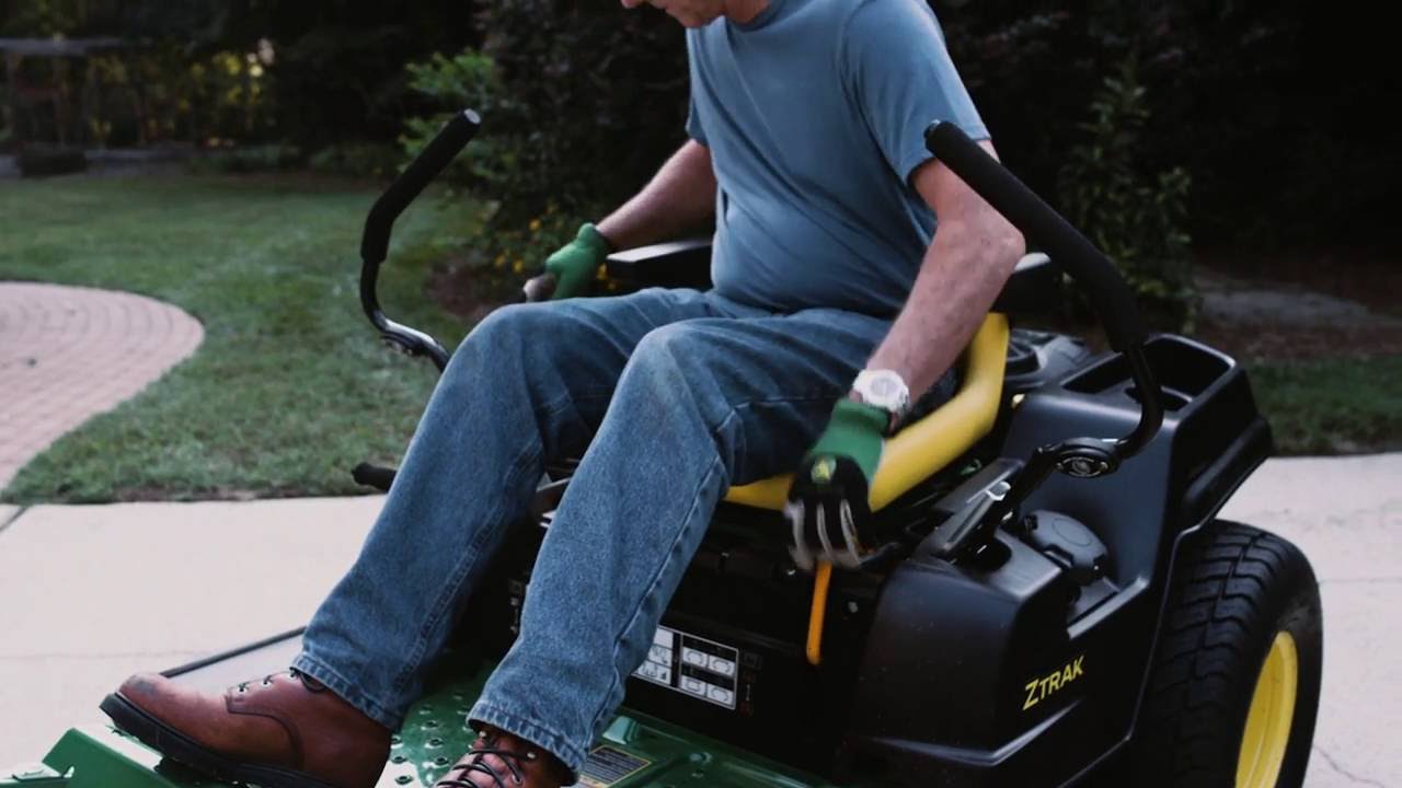 How To Change Fuel Filter | John Deere ZTrak Zero Turn Mower Maintenance