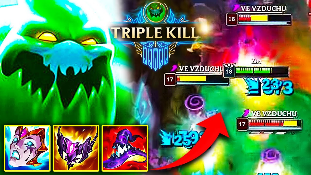 Zac.. ale dávám 3000 damage na kombo 💀 (FULL AP)
