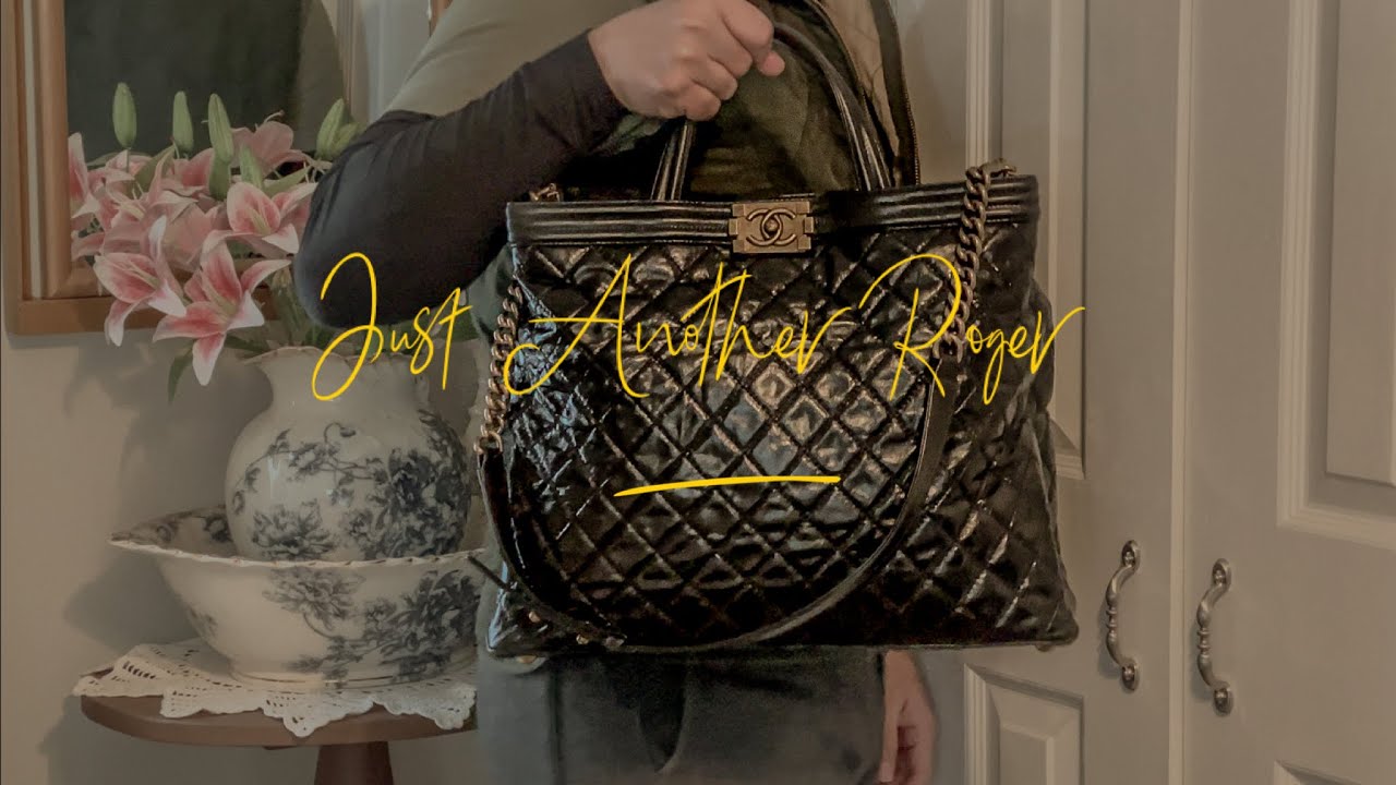 ( Chanel Unboxing ) Rare CC Boy Tote Bag | How To Live The Best Life in Rural America.