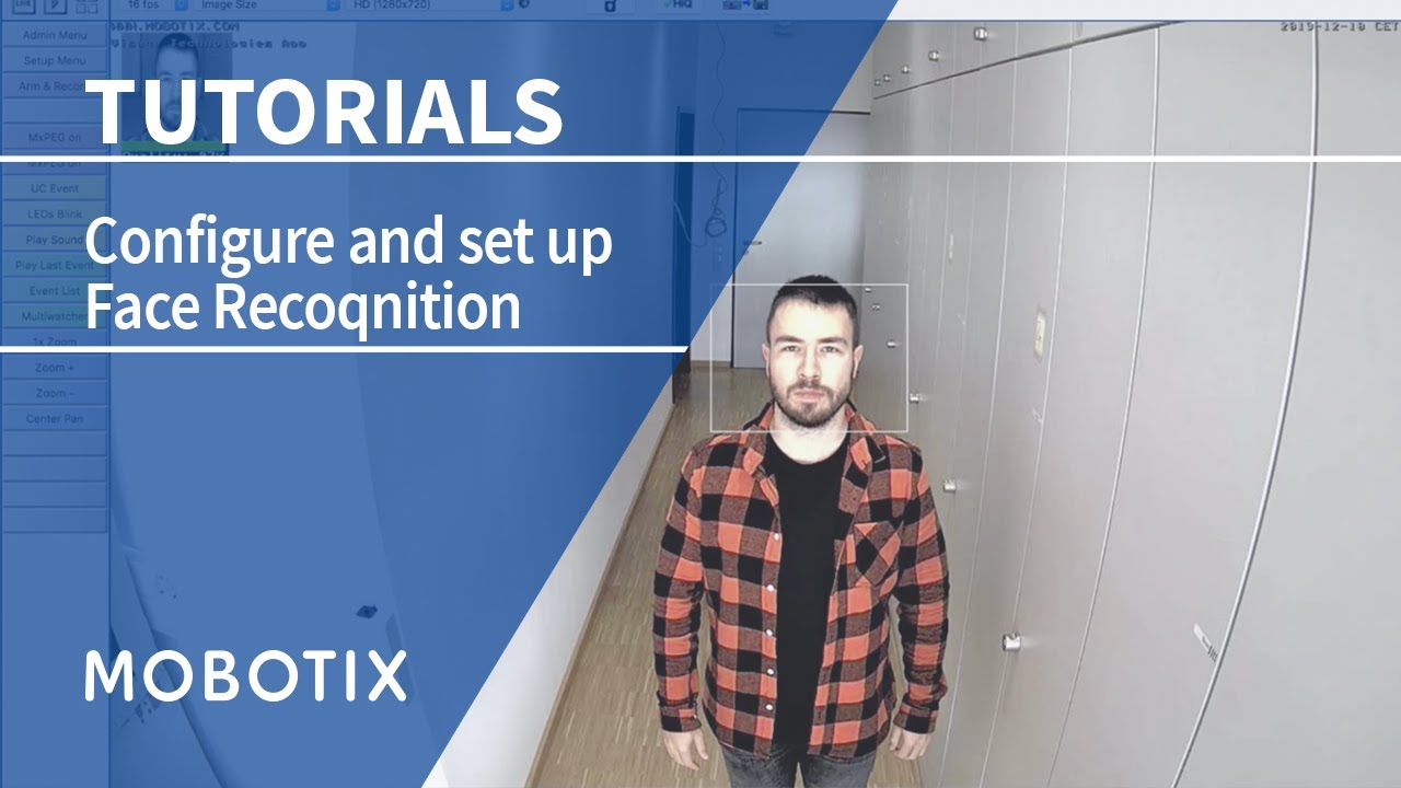 Tutorial: MOBOTIX Visage Face Recognition App – Face Recognition Function (EN)