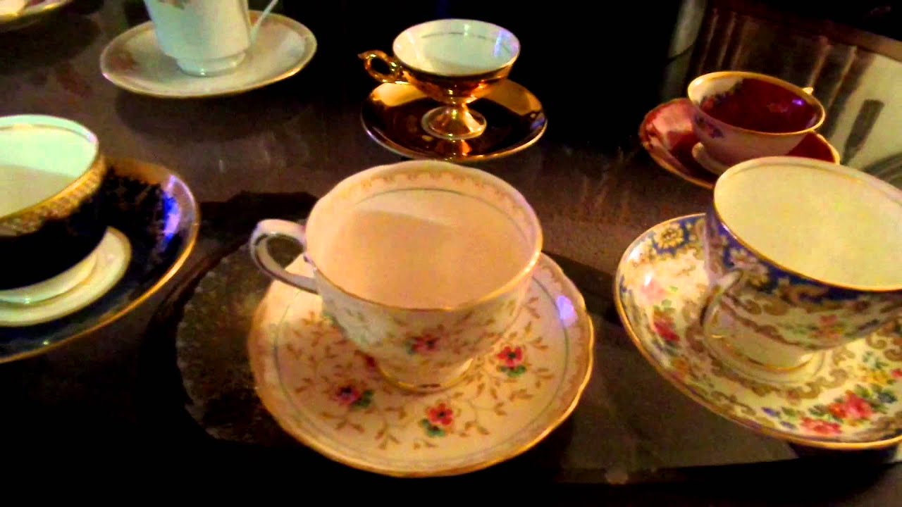 Tea cup collection