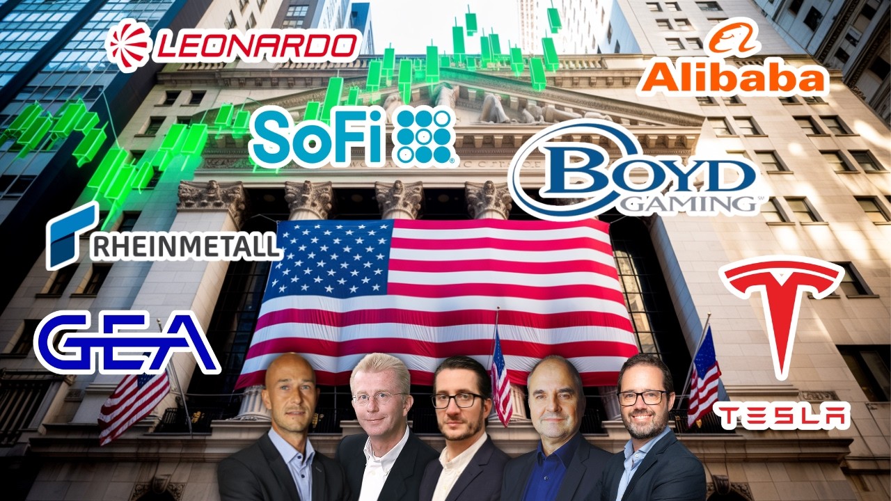 Neues US-Allzeithoch in Sicht? Tesla, Leonardo, Alibaba, SOFI, IONQ, GEA, Rheinmetall, Boyd Gaming