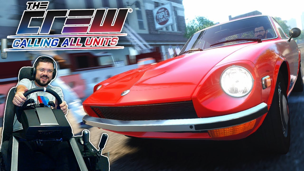 Новый руль - новые колёса - Nissan Fairlady Z The Crew на PS4 + Руль Fanatec CSL Elite PS4