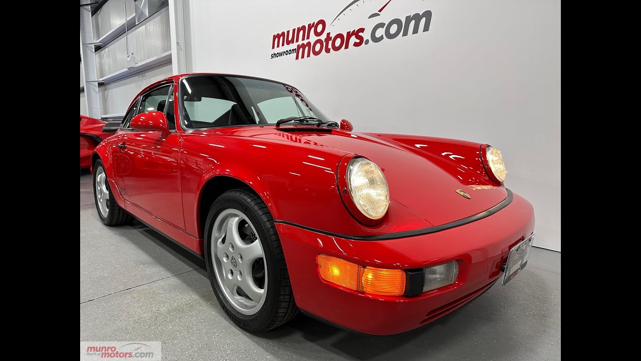 1994 SOLDSOLDSOLD Porsche 911 RS America 3.6L Flat 6 Guards Red 1 of 84 built 5 speed 69k kms!