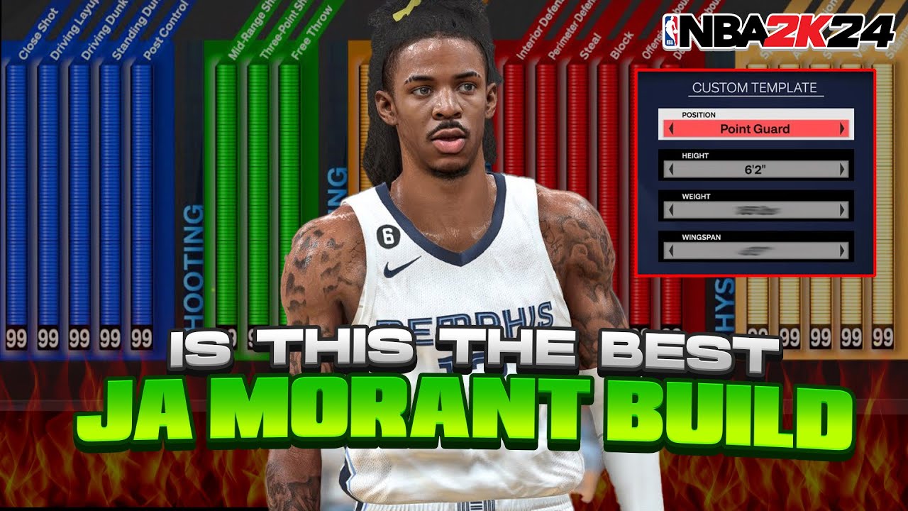 The Best 6'2 Build in 2K24 #nba2k24  #2k24