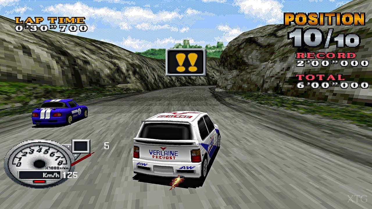 Rally de Europe PS1 Gameplay HD (Beetle PSX HW)