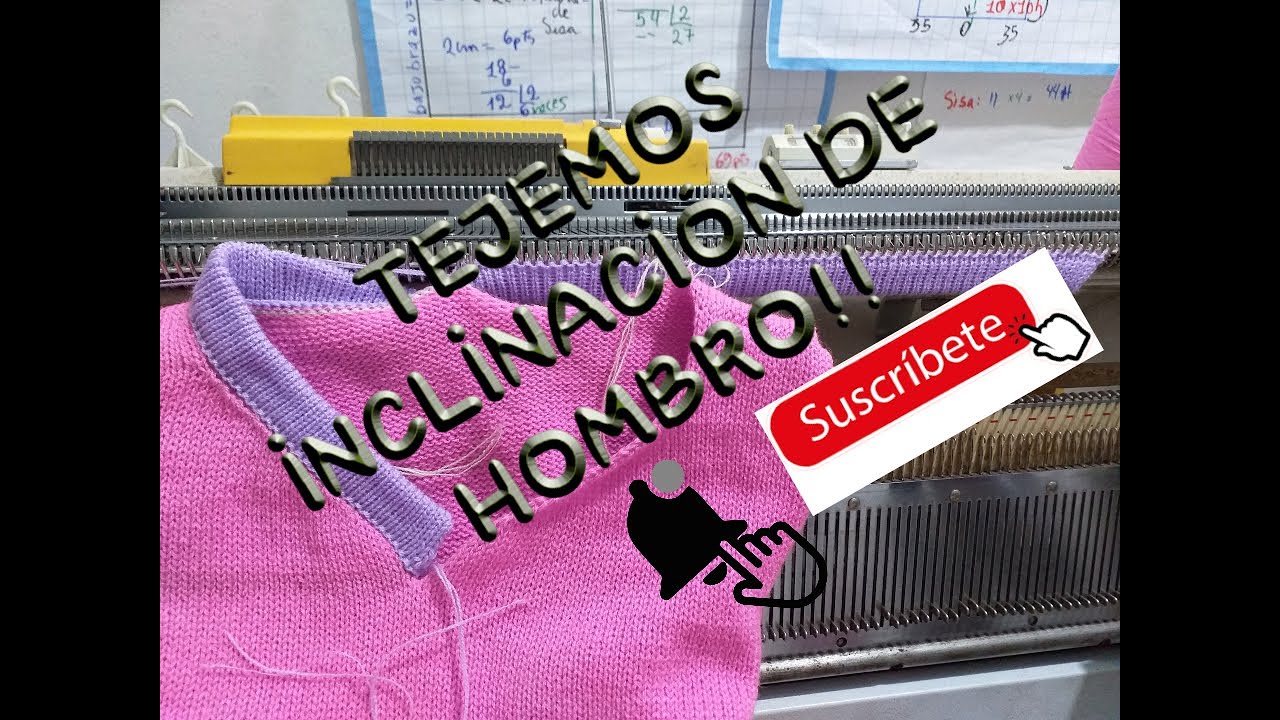 ¿COMO tejer hombro 𝒜  𝑀𝒜𝒬𝒰𝐼𝒩𝒜  🎀 ?. INCLINACIÓN DE HOMBRO