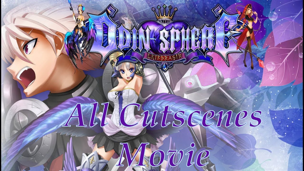 Odin Sphere Leifthrasir - All Cutscenes Movie {English, 60 FPS, Full 1080p HD}