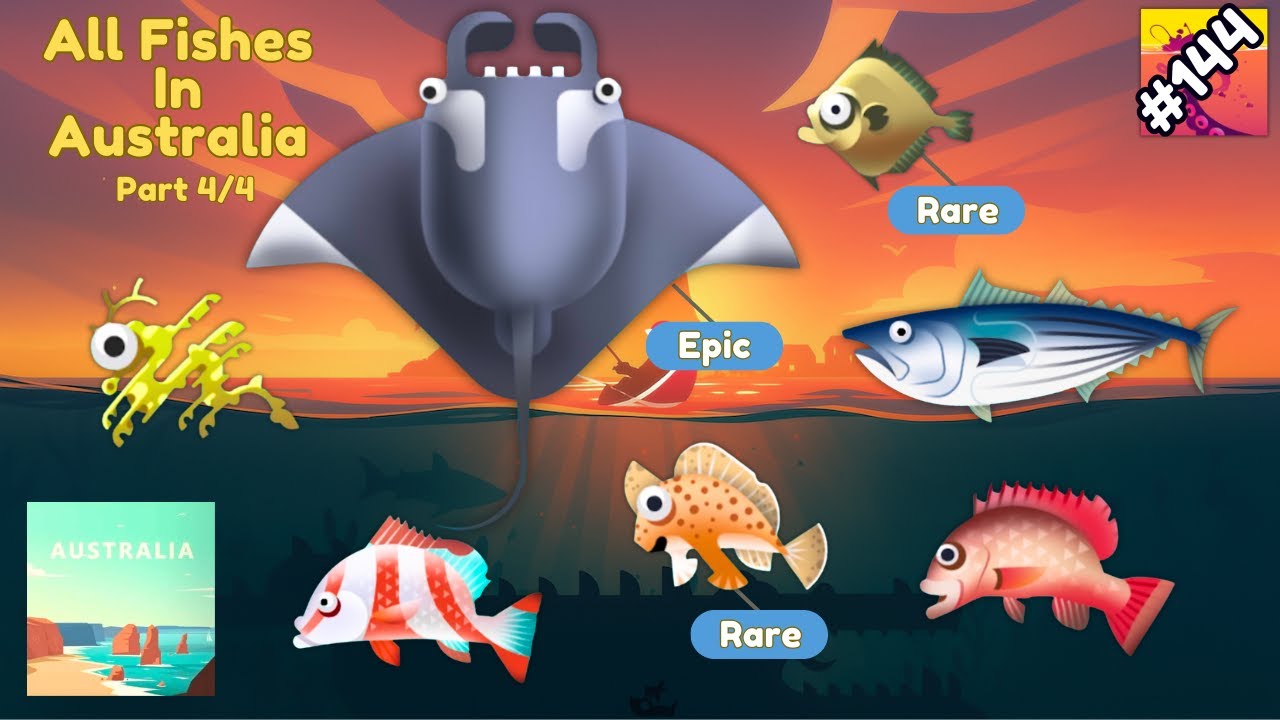 Creatures Of The Deep : All Fishes in Australia (4/4)