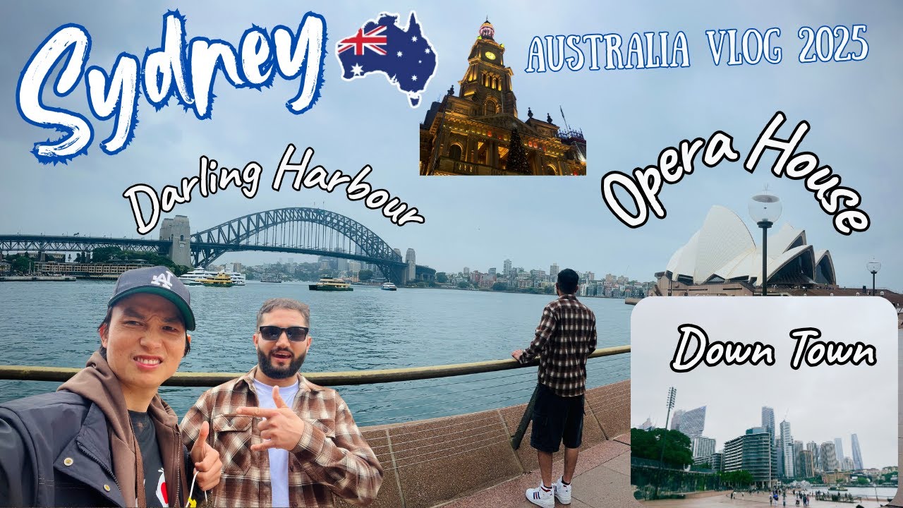 I Visited the Opera House and Darling Harbour | Sydney Vlog 2025