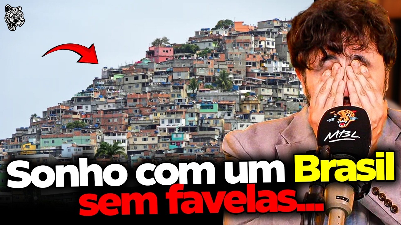 Renan Santos EXPLICA PLANO para ACABAR com as FAVELAS do BRASIL