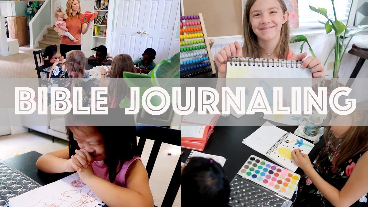 How we do Bible journaling | Simple + Easy