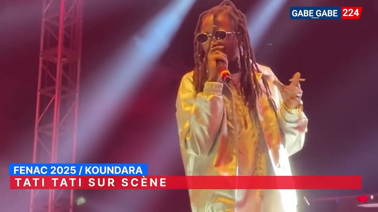 Tati Tati, enfant prodige de Labé, a retourné la scène du FENAC avec son flow et son énergie brute