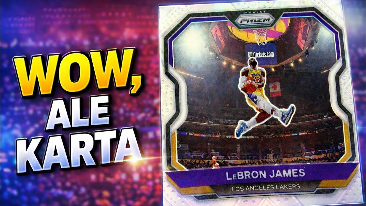 CO ZA KARTA NBA PRIZM😱🏀🔥 Lebron James Kobe Tribute dunk