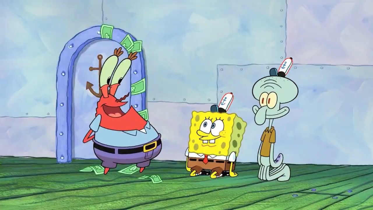 A Pinapple Luau in Happy Krabby Birthday