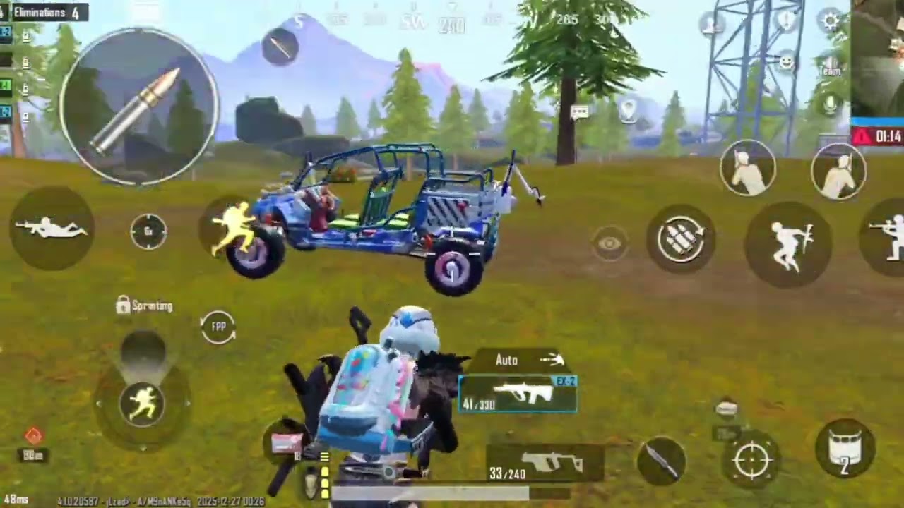 PUBG NEW 😯 OMG 1V4 CLUTCH // Rahman Dakait Dailog Bazzi 