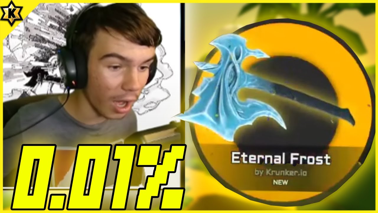 Распаковка «Eternal Frost» НЕДОСТУПНА С ШАНСОМ 0,01% - Лучшие клипы недели на Twitch от Krunker!